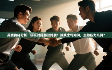 乐动体育平台-英联赛杯分析：狼队对阵西汉姆联！球队士气如何，主帅压力几何？